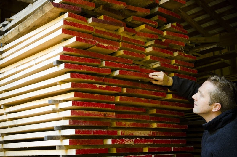 How To Choose Lumber For Woodworking Stack Of Lumber