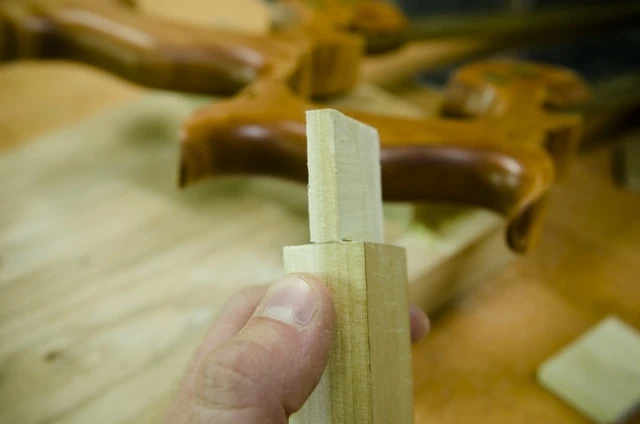 Cutting A Tenon For A Mortise And Tenon Joint