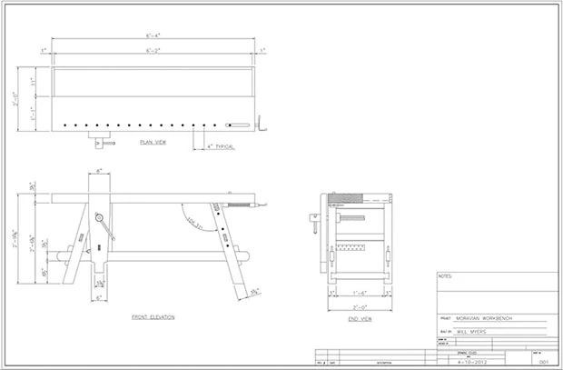 Moravian,Moravian Workbench,Roy Underhill,Woodwright,Will Myers,Workbench,Roubo Workbench