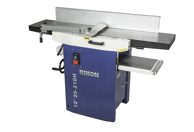 Rikon 12-Inch Planer Jointer Combo 25-210H With The Jointer Bed Down