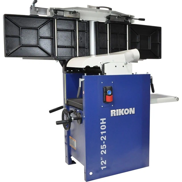 Rikon 12-Inch Planer Jointer Combo 25-210H With The Jointer Bed Up