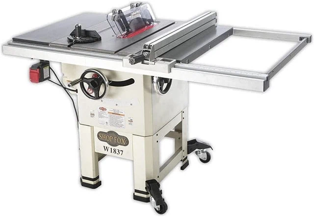 Shop Fox W1837 Contractor Table Saw