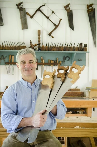 Tom Calisto Traditional Hand Saw Maker In Wood And Shop Workshop